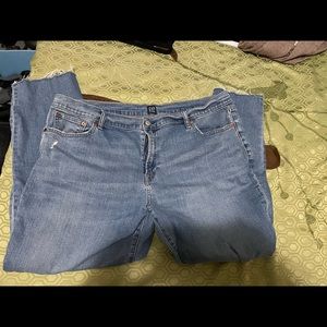 GAP Size 20 Distressed Jeans